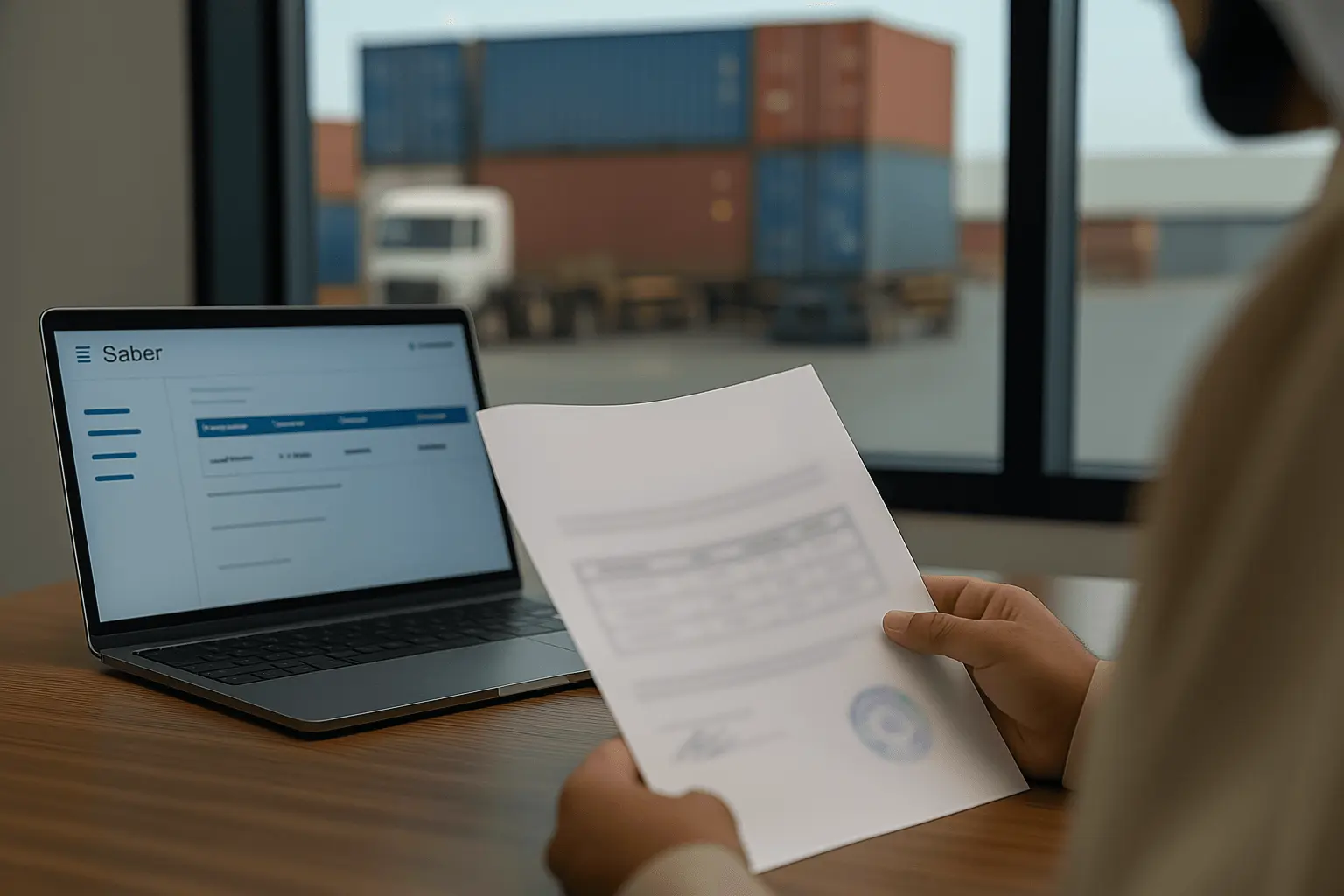 شهادة الإرسالية SCOC