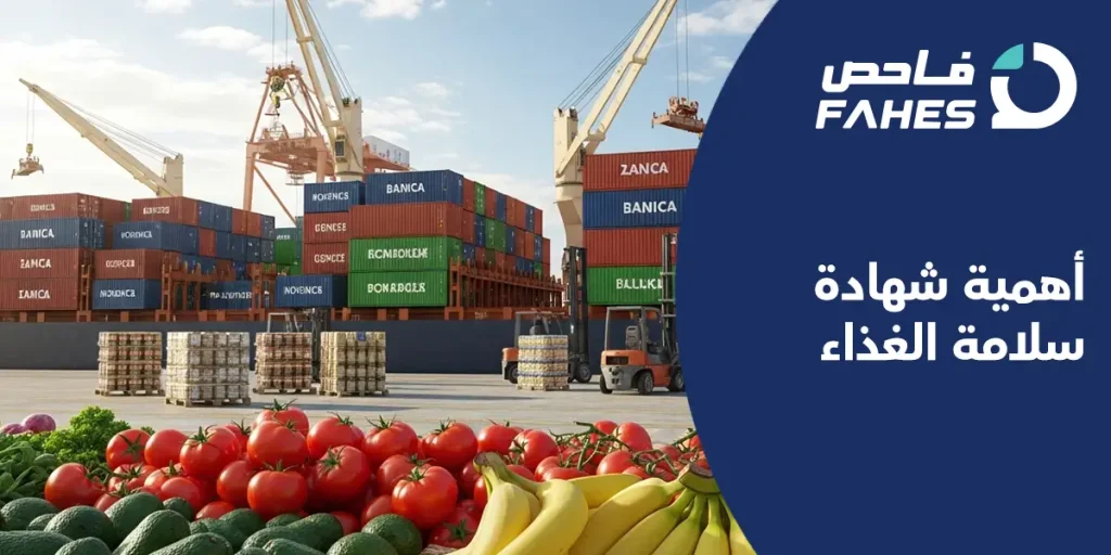 أهمية شهادة سلامة الغذاء