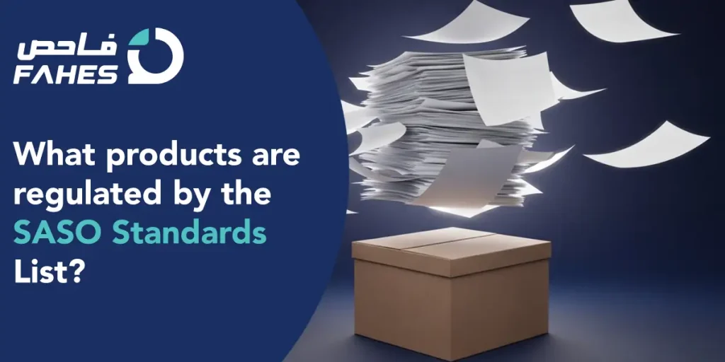 What products are regulated by the SASO Standards List?