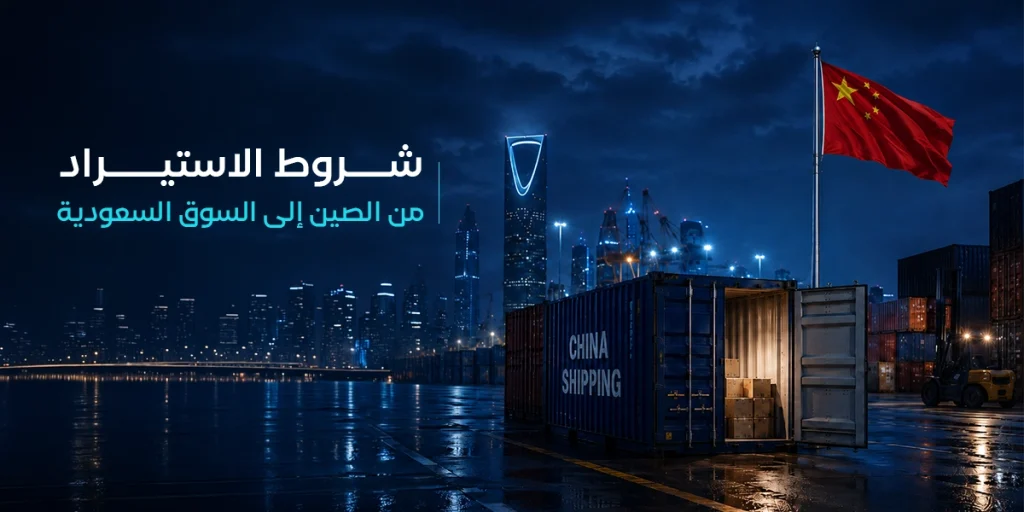 شروط الاستيراد من الصين إلى السوق السعودي