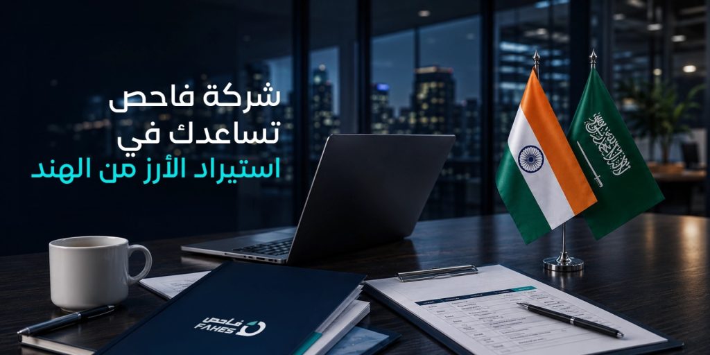 شركة فاحص تساعدك في استيراد الأرز من الهند