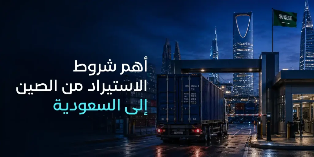 أهم شروط الاستيراد من الصين إلى للسعودية